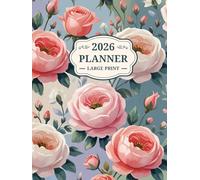 2026 Planner Large Print: Monthly Calendar With USA Holidays and Weekly Organizer, for Visually Impaired