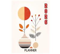 2026 Planner - Minimalist Boho Style V10: With Goals, To-Do Lists, Holidays & Organizer for Productivity and Time Management