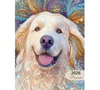 2026 Planner: Mosaic Dogs Great Pyrenees: Stylish Weekly and Monthly Organization