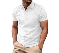 2026 Polo Uomo Estive Maglia Comoda a Maniche Corte con Risvolto e Design Fori per la Estiva da Uomo Amazon Italy (White, XXL)