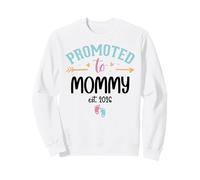 2026 Promoted to Mommy EST 2026 Mom First Time Mother to Be Felpa