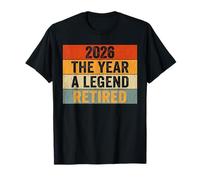 2026 Retirement Shirt 2026 The Year A Legend Retired Maglietta