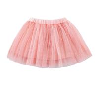 2026 Ricamo Tutu Gonna con Plaid A Righe Arcobaleno Fiore per Ragazze 1 10 Anni, rosa, 2-3 Anni