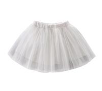 2026 Ricamo Tutu Gonna con Plaid A Righe Arcobaleno Fiore per Ragazze 1 10 Anni, Wh2., 3-4 Anni