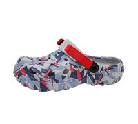 2026 Sandali da uomo chiusi per scarpe da spiaggia vuote da indossare all'aperto sandali e pantofole, Rosso, 40 2/3 EU