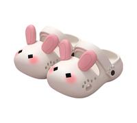 2026 Sandali Per Bambini Ragazze Sandali Estivi Con Suola Morbida, Scarpe Da Spiaggia, Scarpe Da Gioco Antiscivolo Per Eleganti Pantofole Casual Nere, bianco, 4 Jahre