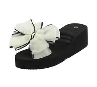 2026 Sandali Plus Size Tacchi Alti Donna Scarpe Moda Spiaggia Donna Infradito Antiscivolo per Donna Scarpe da Giardino, bianco, 42 EU