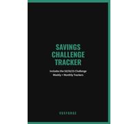 2026 Savings Challenge Tracker + $5,052 Savings Challenge Planner: A 6x9 Money-Saving Workbook with Monthly Goals, Calendar-Style Tracking, Checklists, Sinking Funds, and Expense Tracking