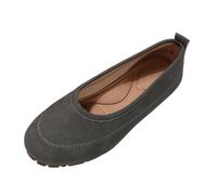 2026 scarpe casual da donna, scarpe quotidiane, design classico, si adatta bene jeans, suola piatta, ideale per l'uso tutto l'anno, comode ed eleganti, perfette per l'uso quotidiano, grigio., 41 EU
