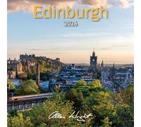2026 Scotland Calendar: Edinburgh - Wall Calendar - Month to View - 12 Months