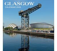 2026 Scotland Calendar: Glasgow - Square Wall Calendar - Month to View - 12 Months