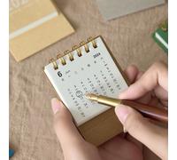 2026 Scrivania Calendario Da Jun 2025 A Dec Twin-Coil Rilegatura Mensile