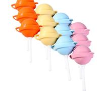 2026 Silicone Lollipop Ice Cream Maker Molds - DIY Popsicle Molds, Reusable Ice Pop Maker, Colorful Homemade Frozen Treats for Summer Fun, Creative Sphere Pop Mold for Home (12 Set)