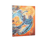 2026 Skybird (Birds of Happiness) Ultra 18-month Vertical Softcover Flexi Dayplanner 2025-2026 (Elastic Band Closure): Kalendarz 18-miesięczny