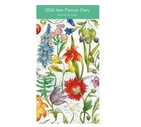 2026 Slimline Anno Pianificatore Mese A Vista Agenda Artistico Cover - Scegli