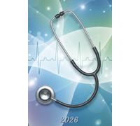 2026: Small Monthly Calendar Planner - Stethoscope Nurse and Doctor