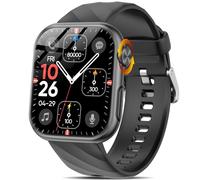 2026 Smartwatch Uomo con ECG/ l c /Pressione Sanguigna/Acido Urico/Sonno/HRV/Temperatura Corporea/Cardiofrequenzimetro/BMI, 1,97"AMOLED Salute Orologio Fitness con Chiamate, Pulsante SOS