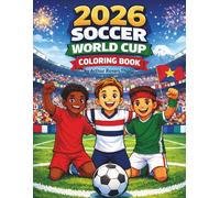 2026 Soccer World Cup Coloring Book