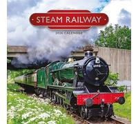 2026 Steam Railway Wall Calendar