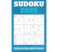 2026 sudoku: Puzzle Book with Solutions | 60 puzzles | 120 pages | solutions included.