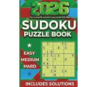2026 SUKOKU PUZZLE CHALLENGE: Sudoku Puzzles for Ages 18+, 170+ Puzzles, The Master Explorer Series