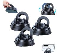 2026 Supporto per telefono ad assorbimento forte, girevole a 360 gradi + regolazione su e giù di 30°, supporto mobile, nessuna installazione richiesta, adatto per tutti i modelli (3 pezzi)