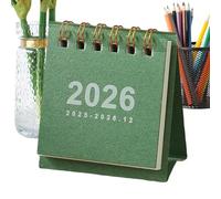 2026 Table Calendar, 12 Month Daily Scheduler Planner, 2.56x2.76x1.18 Inches January to December Calendar, Desk Yearly Planning Supplies for Offices, School, Classroom, Home