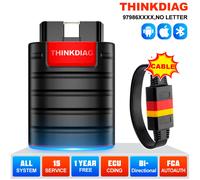 2026 THINKCAR Thinkdiag Versione calda Sistema completo Tutte le auto 16 Servizio di ripristino Strumento diagnostico OBD2 Codifica ECU Test attivo 1 anno gratuito