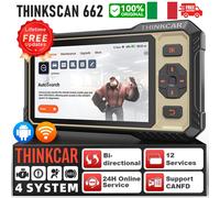 2026 ThinkScan 662 Car Diagnostic Strumento Diagnostica ALL Systems 12 Function
