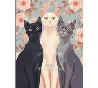 2026 Three Cats Planner | Graphic Cute Cat Design Weekly & Monthly Organizer | 8.5x11" Planner with 110 Fun Cat-Themed Pages