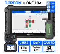 2026 TOPDON ONE Lite OBD2 dispositivo diagnostico TUTTO IL SISTEMA codifica ECU