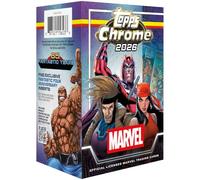 2026 Topps Chrome Marvel Comics - Sigillato in fabbrica - Confezione risparmio