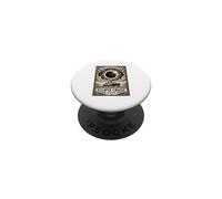 2026 Totality Nave da crociera Total Solar Eclipse Nouveau Art PopSockets PopGrip Adesivo