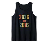 2026 uguale 2016 Teen Nostalgia Tween Throwback Divertente Gen Z Canotta