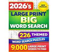 2026 Ultimate Large Print Word Search 226 Themed Puzzles • 9,000 Words to Find - Big Print Word Finds For Adults, Seniors, and Teens