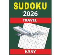 2026 Ultimate Sudoku: Easy Sudoku Puzzle Book with Large Print Grids | One Puzzle Per Page with Solutions