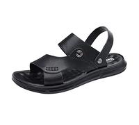 2026 Uomini Sport Sandali Atletici Estate Spiaggia Slides Scarpe Outdoor Escursionismo Infradito Sandali Infradito, Nero , 41 1/3 EU