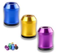 2026 Upgraded Magnetic Screw Ring, 1/4 Inch/6.35mm Universal Hex Magnetic Screw Ring Head Universal Strong Screw Holder for Impact Drill, Removable Alloy Bit Magnetizer (C-3pcs)