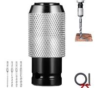 2026 Upgraded Rotary Hammeres Adapter mit Impact Drill Bit Set, Electric Hammer to Drill Converter, 4 Size Quick-Release Conversion Kit (1+4 drill)