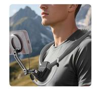 【2026 Versione Extra Lunga】 Supporto da Collo Magnetico per Telefono, Supporto Vlog POV da 70 cm a Mani Libere per iPhone 17-12 e Android,Flessibile per Riprese Naturali,Compatibile con GoPro e DJI