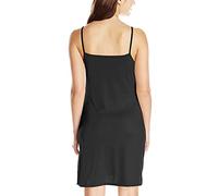 2026 - Vestito da ginocchio alla moda abiti solidi festa sopra il lato senza maniche donne senza maniche Abito da donna Mini abito rosso da donna, Nero , XXL