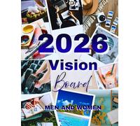 2026 Vision Board Book Men And Women: Clipart For Vision Boards