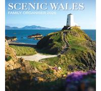 2026 Wales Calendar: Scenic Wales Family Organiser - Square Wall Calendar - Month to View - 12 Months