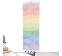 2026 Wall Calendar, Decorative Wall Planner, Easy to Read Layout Large Planner, Full Year Calendar for Scheduling, Organizing, Home, School, Room, Study, Office, Monthly and Yearly Overview