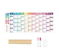 2026 Wall Calendar Large, Erasable Planner 2026 Calendar Wall | Agenda Yearly Monthly Planner for Organizing Planning Kids Student Teacher School Classroom Office Christmas