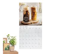 2026 Wall Calendar, Monthly Decoration Pad Organizer, Yearly Planner with Hanging Pages, School Classroom Office Style, Home Indoor Functional Form, Supplies for Family Teacher Fridge Daily Scheduling