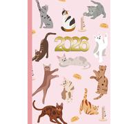 2026: Week To View Diary, Schedule Organiser & Month Planner, Perfect For Pet Owners & Crazy Cat Lovers, Pink