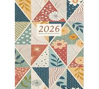 2026 Weekly and Monthly Planner with Expense Tracker: Personal & Household Spending Log, To-Do Lists, Monthly Reviews, and Year-End Reflection | Plan, Track & Reflect in One Book. Large Size 8.5"x 11", 141 pages.