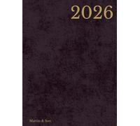 2026 Weekly & Monthly Planner for Men | January-December |: Bold Hardcover Organizer with Maps, Holidays (US, UK, CA, AU), Notes & Weekly Layouts for Focus & Results
