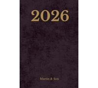 2026 Weekly & Monthly Planner | Monday Start | 6x9 Paperback | BLACK: Simple Organizer with Monthly & Weekly Pages, Notes & Goals | Compact Schedule Book for Work, Study & Life